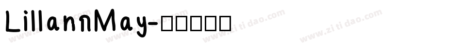 Lillan May字体转换